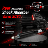Rear Air Suspension Shock Absorber Strut 31329768 & 31329767 & 30639513 Compatible With Volvo XC90