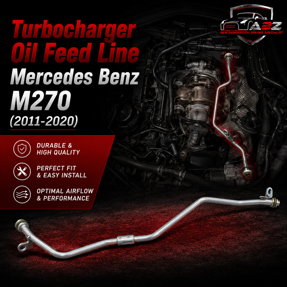 Turbocharger Oil Feed Line 2700900677 Compatible With Mercedes Benz M270