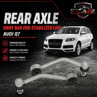 Rear Axle Sway Bar End Stabilizer Link Right 7L0505466A & Left 7L0505465A Set Compatible With AUDI Q7 (4LB)