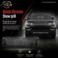 Black Chrome Show grill Compatible With Land Rover Range Rover Sport L494 (2014-17) Tag 42