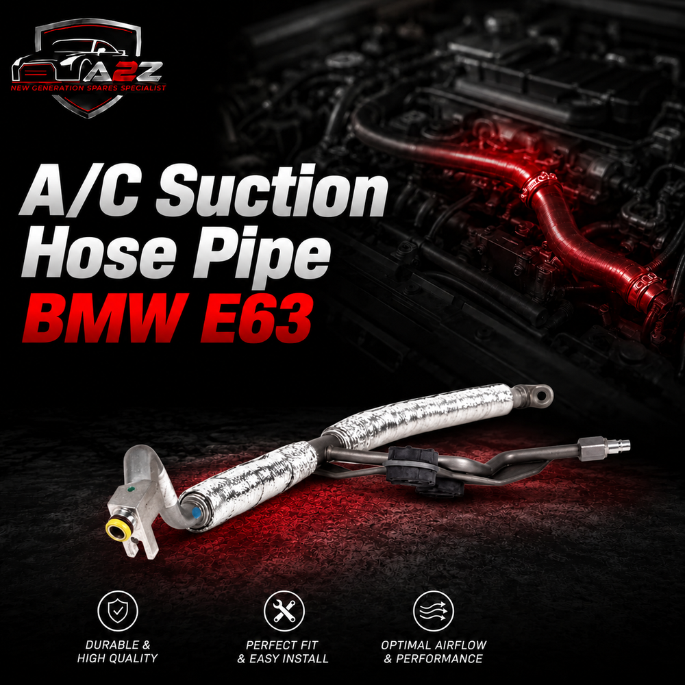 A/C Suction Hose Pipe 64509181828 Compatible With BMW E63