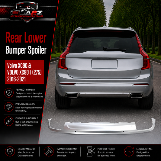 Rear Lower Bumper Spoiler 31353394 Compatible With Volvo XC90 & VOLVO XC90 I (275) 2016-2021 No.403