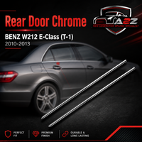 Rear Door Chrome Left 2126902962 & Right 2126903062 Compatible With MERCEDES BENZ W212 E-Class (T-1) 2010-2013 Tag No.117