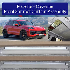 Front Sunroof Curtain Assembly Compatible With Porsche Cayenne