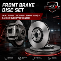 Front Brake Disc Set LR083647 J9C1167 Compatible With LAND ROVER DISCOVERY SPORT (L550) & RANGE ROVER EVOQUE (L538)