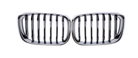 Outer Chrome Show Grill Left 51113739465 & Right 51113739466 Compatible With BMW X3 G01 (2018-2021) Tag No.86