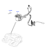 Fuel Pump LR015179 WFX500151 WFX500260 Compatible With Range Rover III (L322) Tag No.83