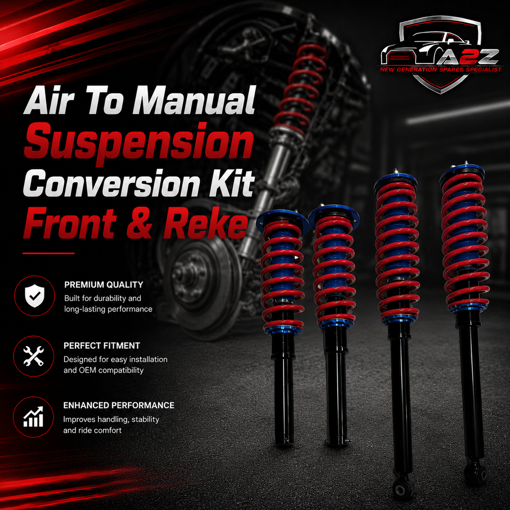 Air To Manual Suspension Conversion Kit Front & Rear (Set Of 4) Compatible With MERCEDES BENZ W221