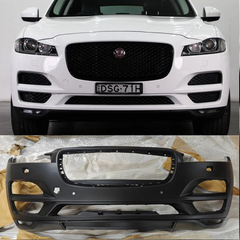 Complete Front Bumper T4A5644LML Compatible With Jaguar F-Pace (2016-2020) Tag No.624