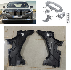 Underbody Sheild Left 51758491261 & Right 51758491262 Compatible With BMW 7 SERIES G12 LCI (2020-2022) Tag No.6-7