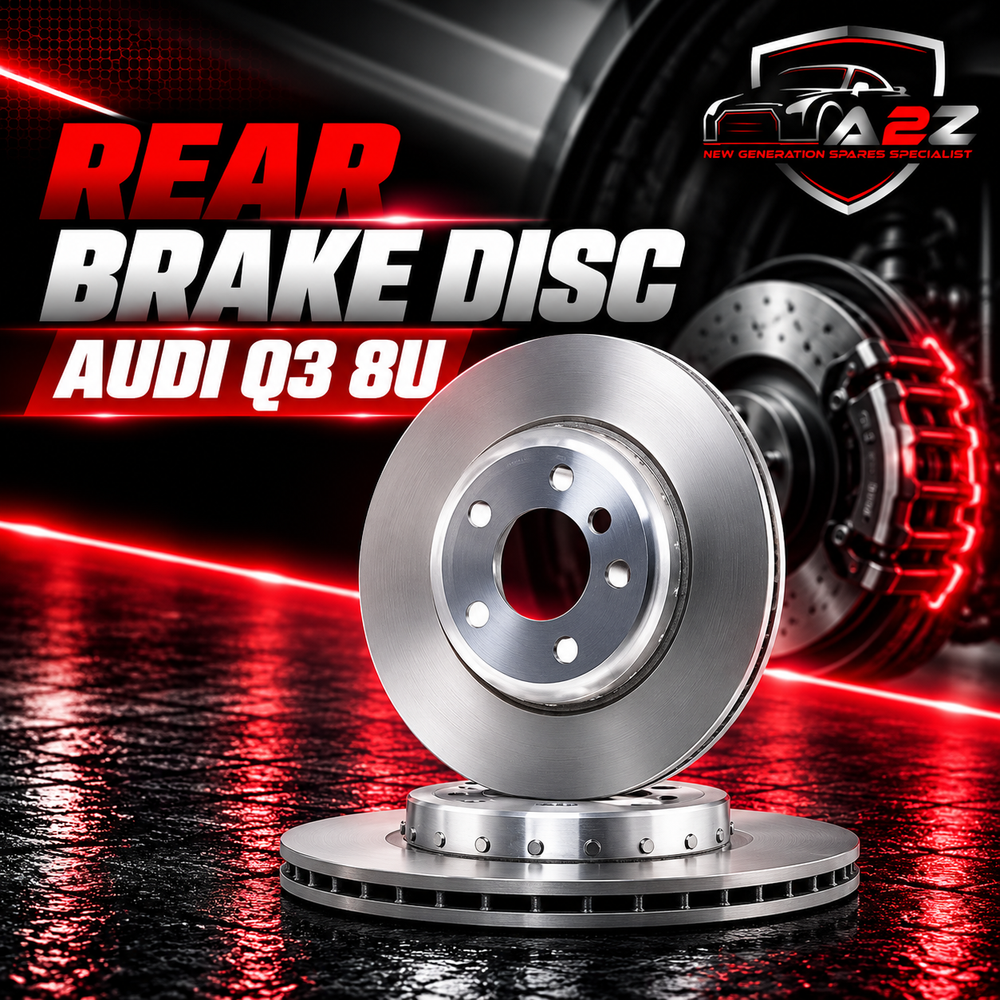 Rear Brake Disc Set 08A20211 1K0615601AD 1K0615601M 5Q0615601G Compatible With AUDI Q3 8U