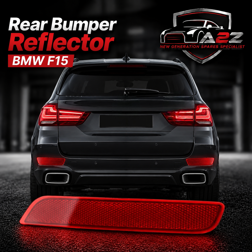Rear Bumper Reflector Compatible With BMW F15 Rear Bumper Reflector Left 63147847591 & Right 63147847592 Tag No.73