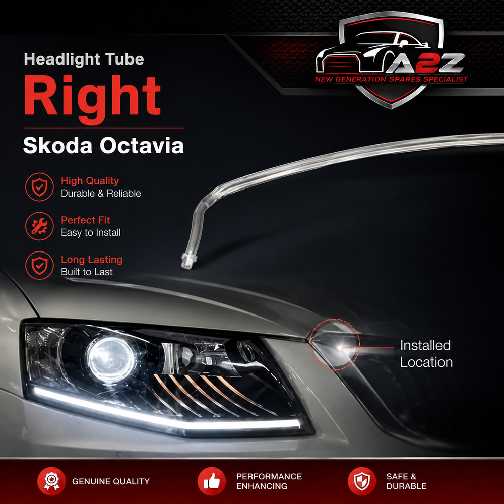 Headligth Tube Right Compatible With Skoda Octavia Tag No.172