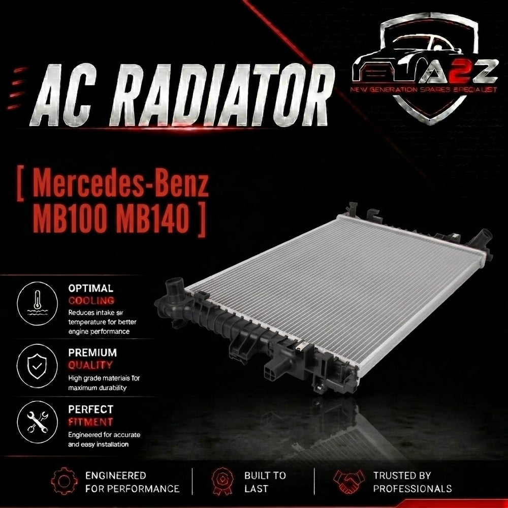 Ac Radiator 6615003902 Compatible With Mercedes-Benz MB100 MB140