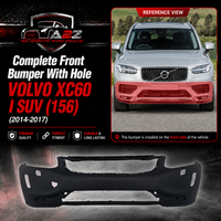 Complete Front Bumper With Hole 39834074 39824910 Compatible With VOLVO XC60 I SUV (156) (2014-2017) Tag No.862A
