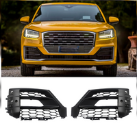 Fog Lamp Cover Set Left 81A807681LRU6 & Right 81A807682LRU6 Compatible With Audi Q2 (2016-20) Tag No.181