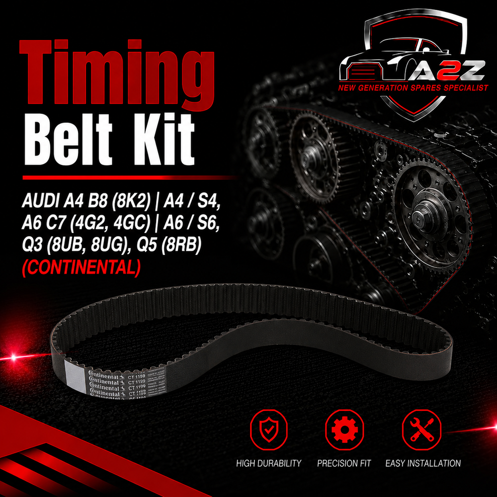 Timing Belt Kit CT1139K2 03L198119C Compatible With AUDI A4 B8 (8K2) | A4 / S4, A6 C7 (4G2, 4GC) | A6 / S6, Q3 (8UB, 8UG), Q5 (8RB) (CONTINENTAL)