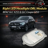 Right LED Headlight DRL Module Control Unit A2539068200 2539068200 Compatible With MERCEDES-BENZ GLC X253 & GLC Coupe C253 Tag-BL-204