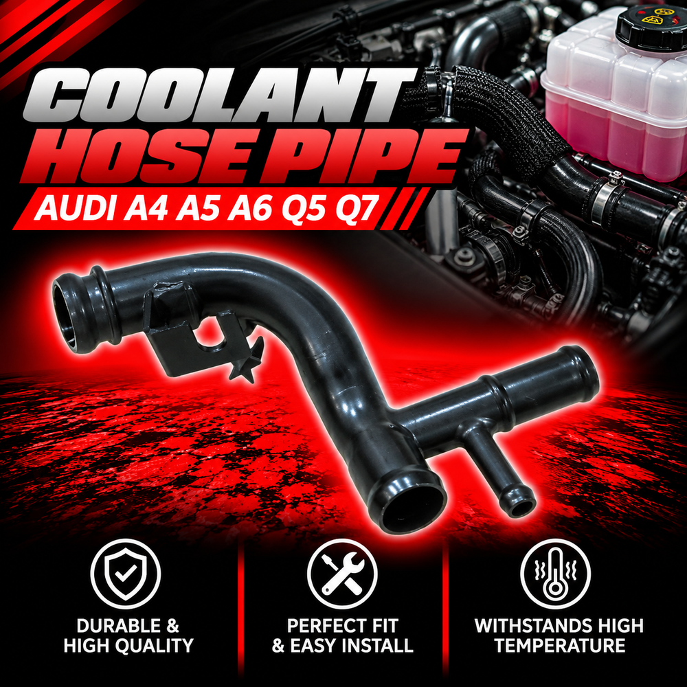 Coolant Hose Pipe 059121163F Compatible With Audi A4 A5 A6 Q5 Q7 Tag No.670