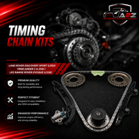 Timing Chain Kits Complete LR000663 Compatible with LAND ROVER DISCOVERY SPORT (L550) FREELANDER 2 (L359) | LR2 RANGE ROVER EVOQUE (L538)