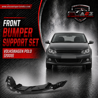 Front Bumper Support Set Left 6RG805071B & Right 6RG805072B Compatible With Volkswagen Polo (2009)