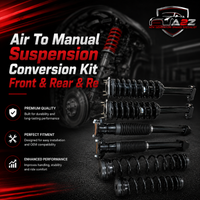 Air To Manual Suspension Conversion Kit Front & Rear (Set Of 4) Compatible With MERCEDES BENZ W166