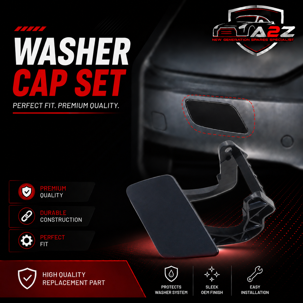 Washer Cap Left 2048600108 & Right 2048600208 Compatible With Mercedes Benz (W204) GLK-Class (2009-2012) Tag No.272