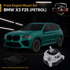 Front Engine Mount Set Compatible With BMW X3 F25 (PETROL) Engine Mount Left 22116785711 & Right 22116785712