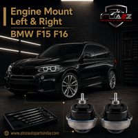 Engine Mount Left 22116869355 & Right 22116869356 Compatible With BMW F15 F16