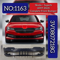 Complete Front Bumper 3V0807218G Compatible With Skoda Superb (2019-2024) Tag No.1163
