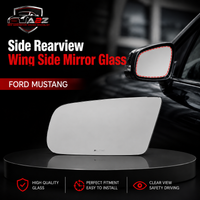 Side Rearview Wing Side Mirror Glass Left & Right Compatible With FORD MUSTANG