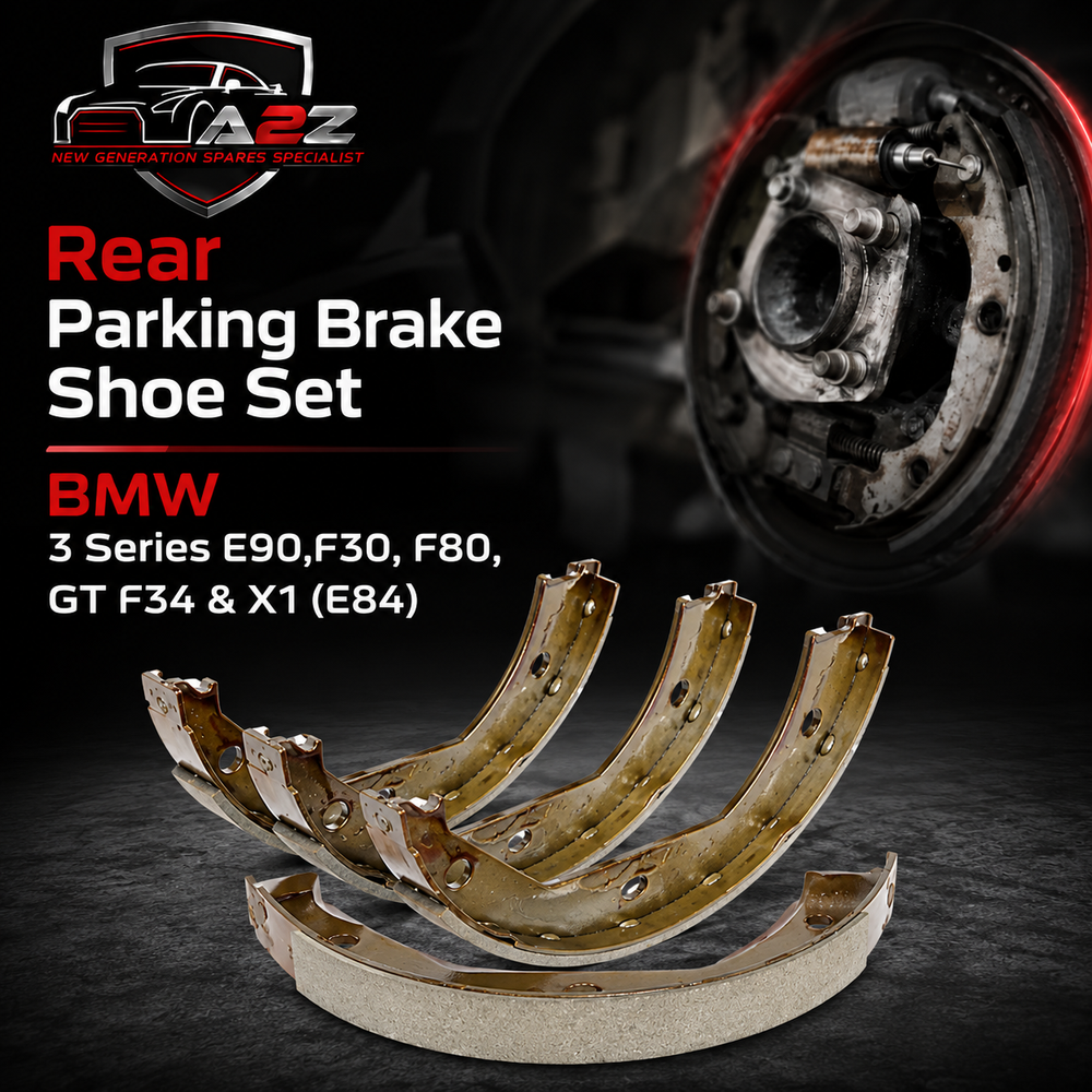 Rear Parking Brake Shoe Set 34410393646 34416780041 Compatible With BMW 3 Series E90,F30, F80, GT F34 & X1 (E84)