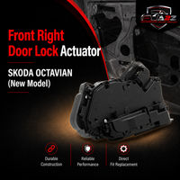 Front Right Door Lock Actuator 5E2837016A Compatible With SKODA OCTAVIAN (New Model)
