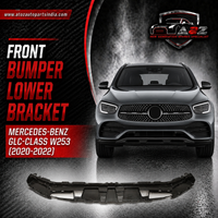 Front Bumper Lower Bracket 2538850304 Compatible With Mercedes-Benz GLC-CLASS W253 (2020-2022) Tag No.991