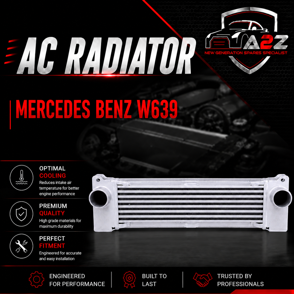 Engine Cooling Radiator 6395010201 Compatible With Mercedes Benz W639