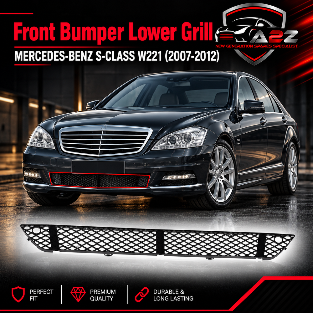 Front Bumper Lower Grill 2218852322 A2218852322 Compatible With Mercedes-Benz S-CLASS W221 (2007-2012) Tag No.116