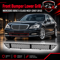 Front Bumper Lower Grill 2218852322 A2218852322 Compatible With Mercedes-Benz S-CLASS W221 (2007-2012) Tag No.116