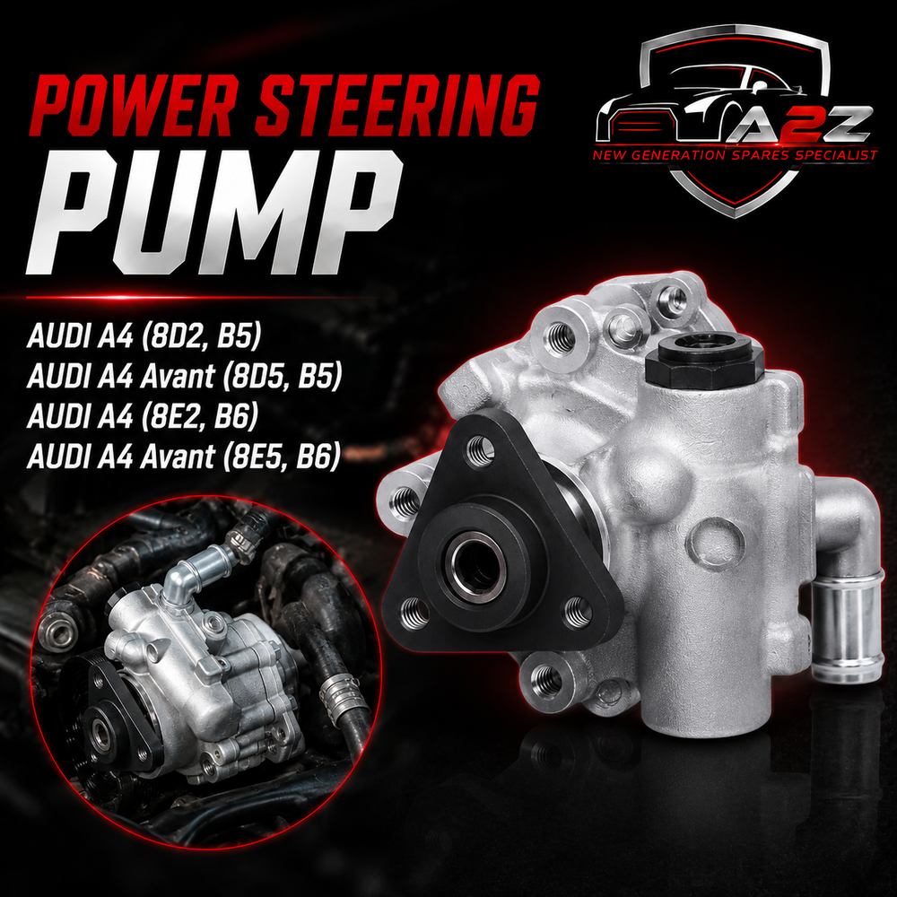 Power Steering Pump 8D0145155J 8D0145155Q 8D0145155QV 8D0145155QX 8D0145156K 8D0145156KV 8D0145156KX 8D0145156L Compatible With AUDI A4 (8D2, B5) AUDI A4 Avant (8D5, B5) AUDI A4 (8E2, B6) AUDI A4 Avant (8E5, B6)