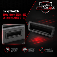 Dicky Switch 51247118158 Compatibility Across BMW 3 Series E90 E93 E92 & 5 Series E60, X5 E70, E71 E72 Models Tag-SW-72