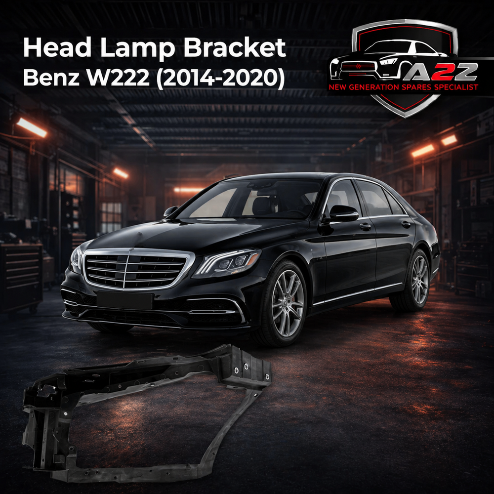 Headlight Bracket Left 2226200191 & Right 2226200291 Compatible With Mercedes Benz S-Class (W222) (2014-2020) Tag No.903