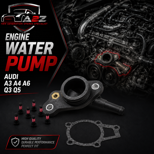 Engine Water Pump 06K121132 Compatible With Audi A3 A4 A6 Q3 Q5, Skoda Octavia, Volkswagen