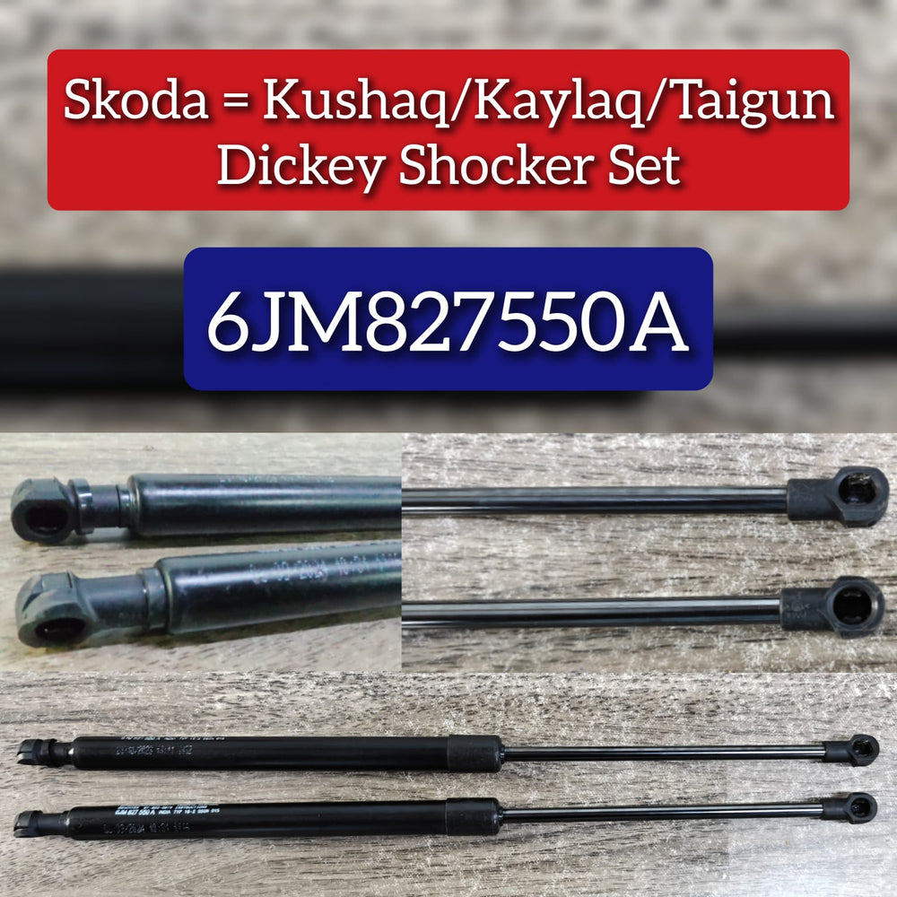 Dickey Shocker Set 6JM827550A Compatible With Skoda & Kushaq / Taigun