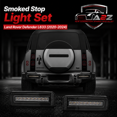 Smoked Stop Light Set Compatible With Land Rover Defender L633 (2020-2024)