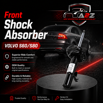 Front Shocker Right 31302800 & Left 31302801 Compatible With Volvo S60/S80