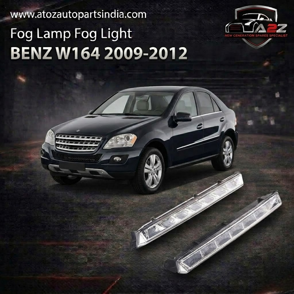 Fog Lamp Fog Light Left 1649060351 & Right 1649060451 A1649060351 Compatible With MERCEDES-BENZ GL-CLASS W164 2009-2012 Tag-FO-108