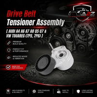 Belt Tensioner With Pulley 059903133J 059903133F 059903133BA Compatible With AUDI A4 A6 A7 A8 Q5 Q7 & VW TOUAREG (7P5, 7P6)