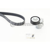 Multi RIB Belt Kit 6PK1130K3 Compatible With AUDI A3 Convertible, A3 Limousine, A4 B8, A4 B9, A6 C7, Q2, Q3 Sportback, Q5 (FYB, FYG), Q7 (4MB, 4MG, 4MQ), TT (FV3, FVP) (CONTINENTAL)