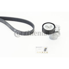 Multi RIB Belt Kit 6PK1130K3 Compatible With AUDI A3 Convertible, A3 Limousine, A4 B8, A4 B9, A6 C7, Q2, Q3 Sportback, Q5 (FYB, FYG), Q7 (4MB, 4MG, 4MQ), TT (FV3, FVP) (CONTINENTAL)