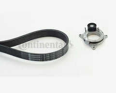 Multi Rib Belt Kit 6PK1157EXTRAK1 Compatible With BMW 3 (G20, G80, G28), 5 (G30, F90), 6 Gran Turismo (G32), X3 (G01, F97, G08) (CONTINENTAL)