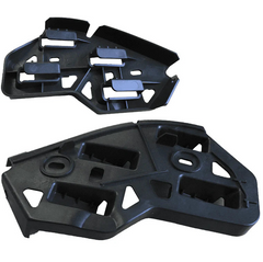 Front Bumper Support Set Left 6Q0807183A & Right 6Q0807184A Compatible With Volkswagen Polo (2005)